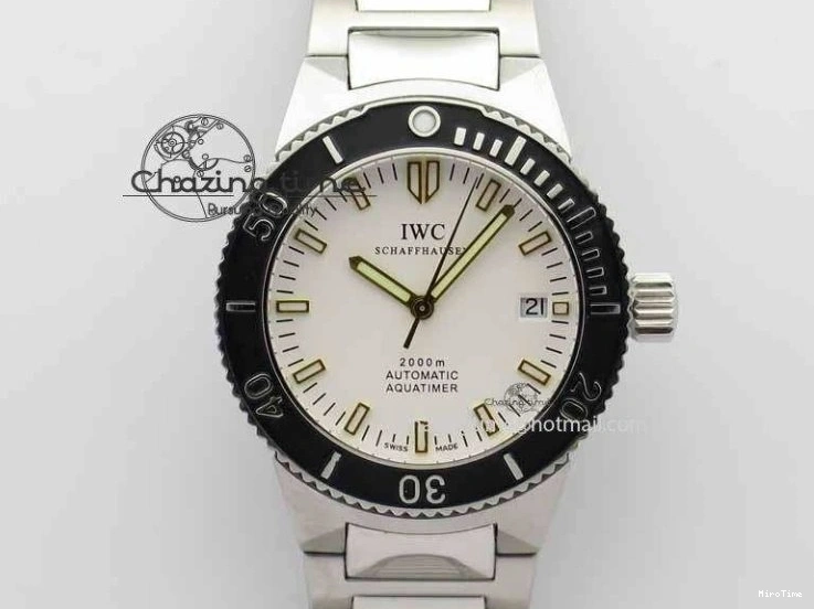 MIROTIME 0401 Aquatimer Automatic SS Noob Best Edition White Dial On SS Bracelet A Lightweight 7251